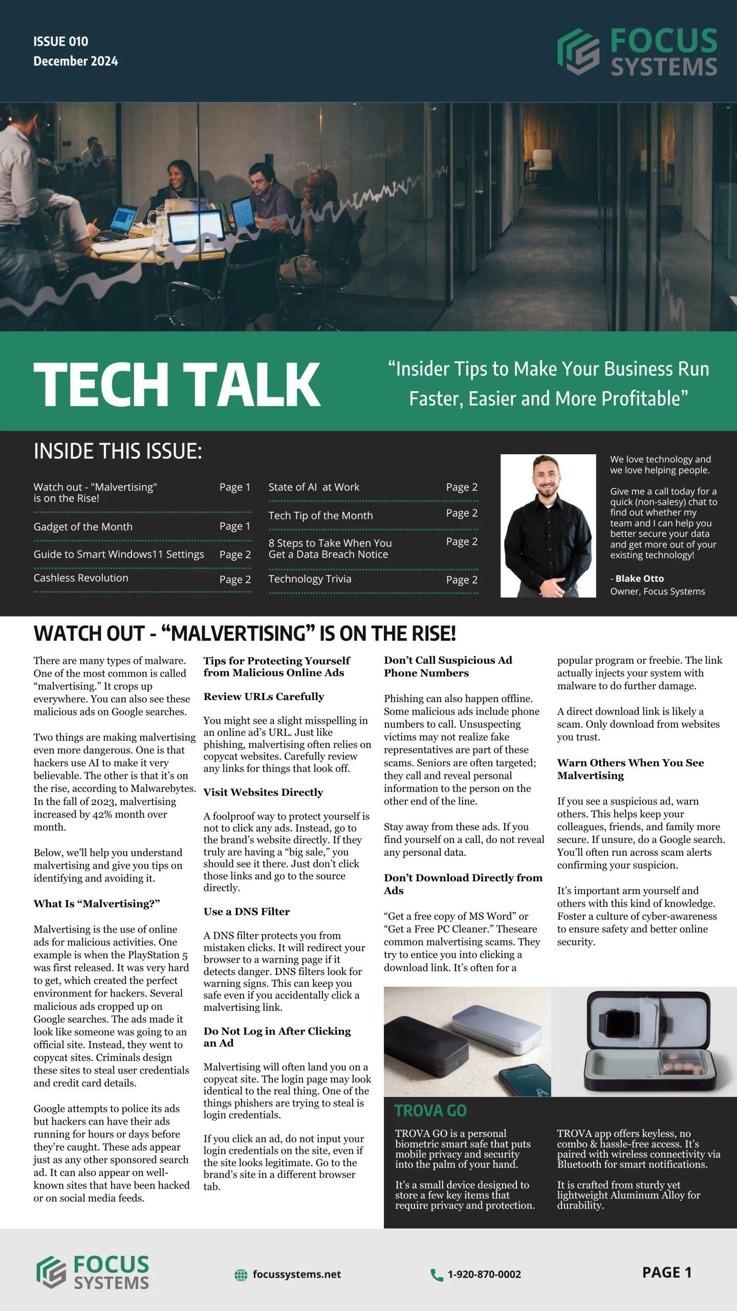 Dec Newsletter, 1