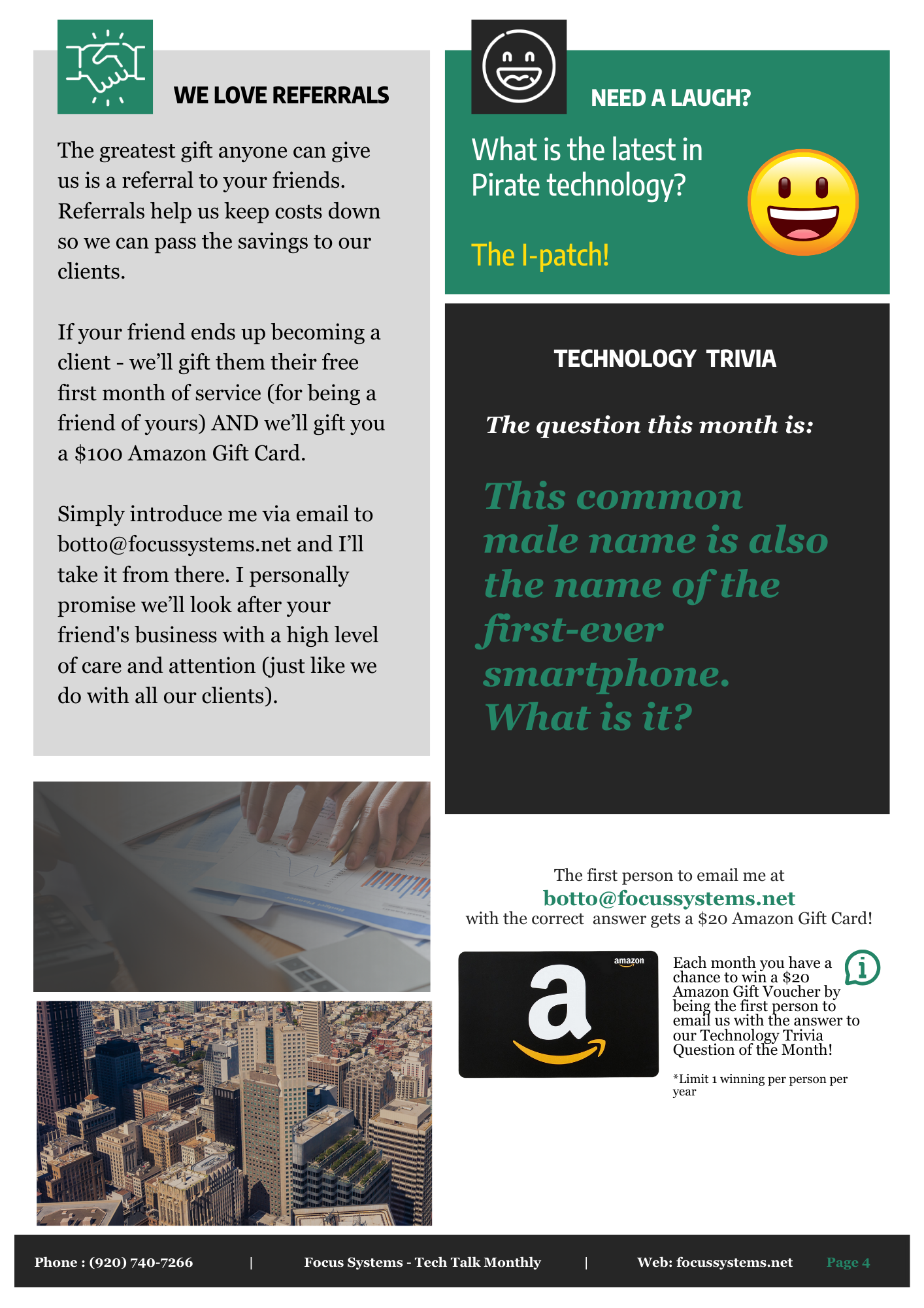 Tech Talk, 4